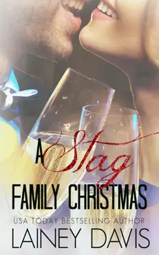 a stag family christmas book cover image