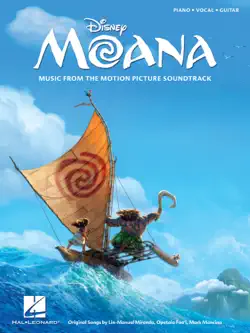 moana songbook book cover image