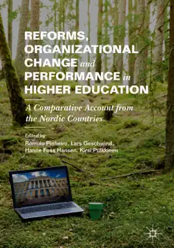 reforms, organizational change and performance in higher education book cover image