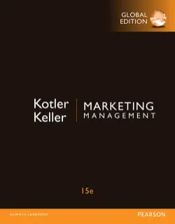marketing management, global edition book cover image