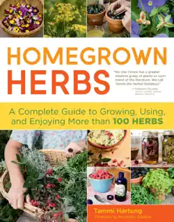 homegrown herbs book cover image