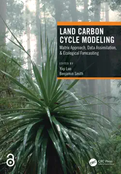 land carbon cycle modeling book cover image