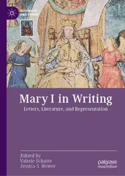 mary i in writing book cover image