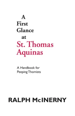 a first glance at st. thomas aquinas book cover image