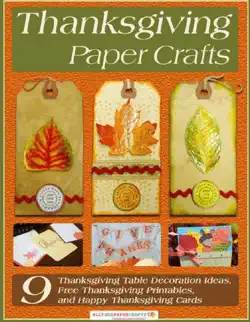 thanksgiving paper crafts book cover image