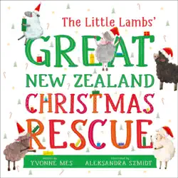 the little lambs' great new zealand christmas rescue imagen de la portada del libro