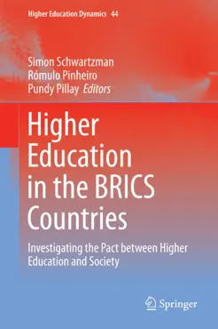 higher education in the brics countries book cover image
