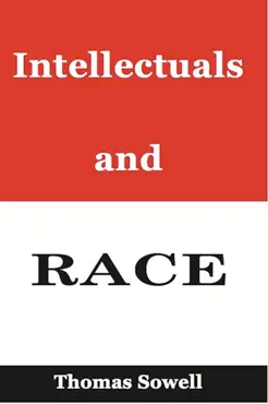 intellectuals and race book cover image