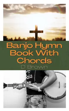 banjo hymn book with chords book cover image