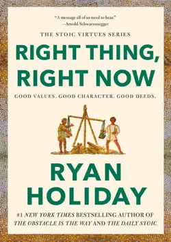 right thing, right now imagen de la portada del libro