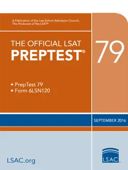 the official lsat preptest 79 book cover image
