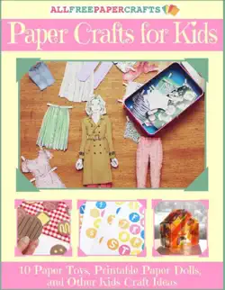 paper crafts for kids book cover image