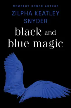 black and blue magic book cover image