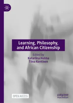 learning, philosophy, and african citizenship book cover image