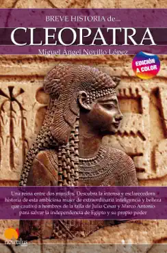 breve historia de cleopatra n.e. color imagen de la portada del libro