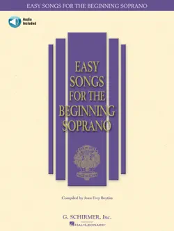 easy songs for the beginning soprano book cover image