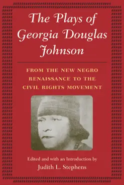 the plays of georgia douglas johnson imagen de la portada del libro