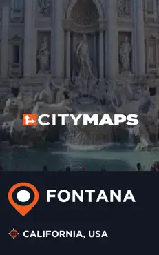 city maps fontana california, usa imagen de la portada del libro