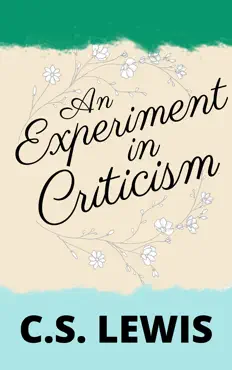 an experiment in criticism book cover image