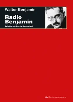 radio benjamin imagen de la portada del libro