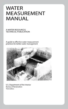 water measurement manual book cover image