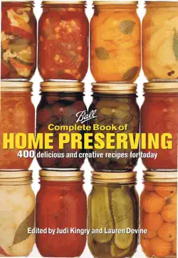 ball complete book of home preserving book cover image