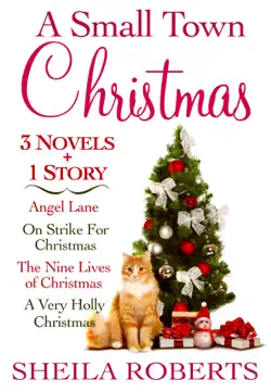 a small town christmas, 3 novels and 1 story book cover image