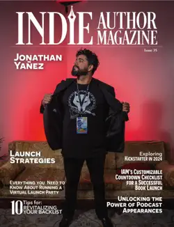 indie author magazine featuring jonathan yanez book cover image