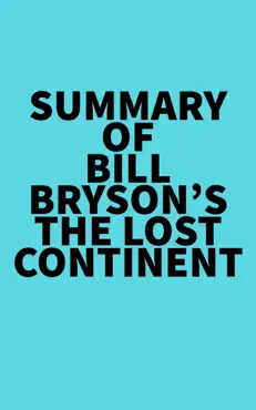 summary of bill bryson's the lost continent imagen de la portada del libro