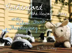 rutherford the unicorn sheep at the walnut skunk thanksgiving book cover image