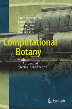 computational botany book cover image