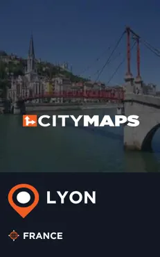 city maps lyon france book cover image