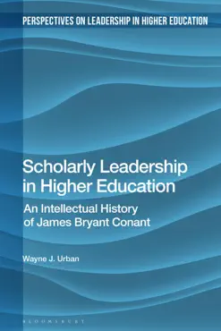 scholarly leadership in higher education book cover image