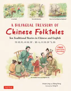 bilingual treasury of chinese folktales book cover image