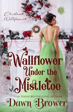 a wallflower under the mistletoe book cover image