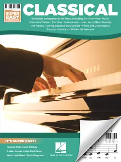 classical - super easy songbook book cover image