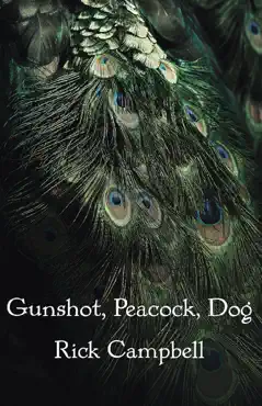 gunshot, peacock, dog book cover image
