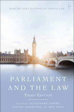 parliament and the law book cover image