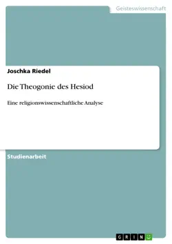 die theogonie des hesiod book cover image