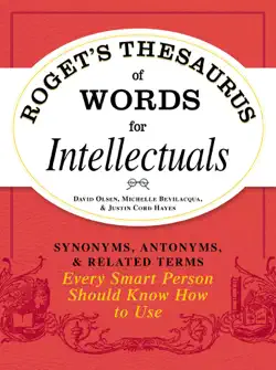 roget's thesaurus of words for intellectuals book cover image