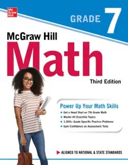 mcgraw hill math grade 7, third edition book cover image