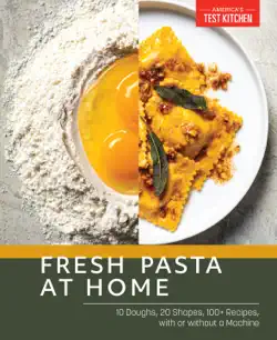 fresh pasta at home book cover image