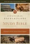 NRSV, Cultural Backgrounds Study Bible synopsis, comments