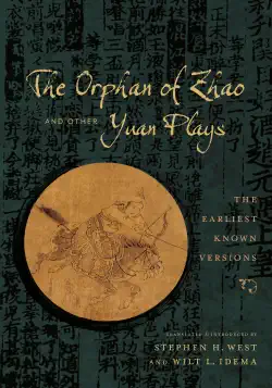 the orphan of zhao and other yuan plays book cover image