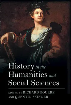 history in the humanities and social sciences book cover image