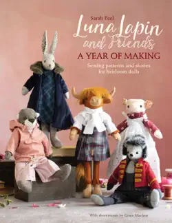 luna lapin and friends, a year of making book cover image