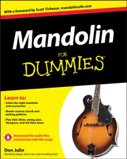 mandolin for dummies, enhanced edition book cover image