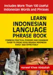 Learn Indonesian language Phrase Book synopsis, comments