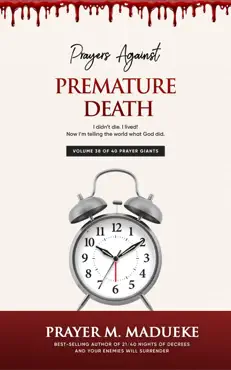 prayers against premature death book cover image