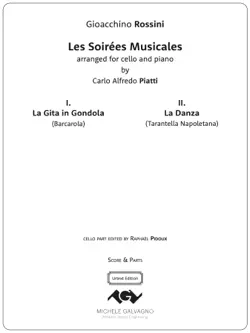soirée musicales: la gita in gondola & la danza imagen de la portada del libro